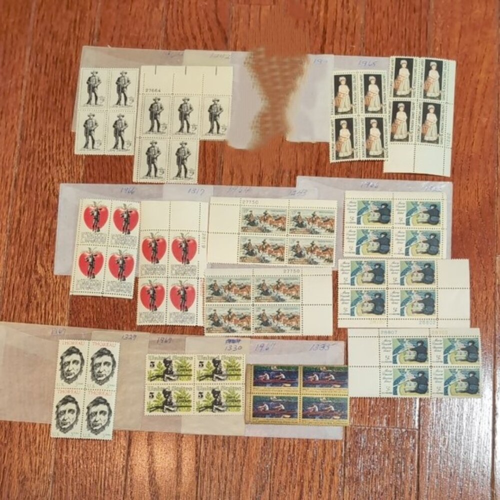 USPS 5 Cent Historical Figures Stamp Bundle  57 Stamps